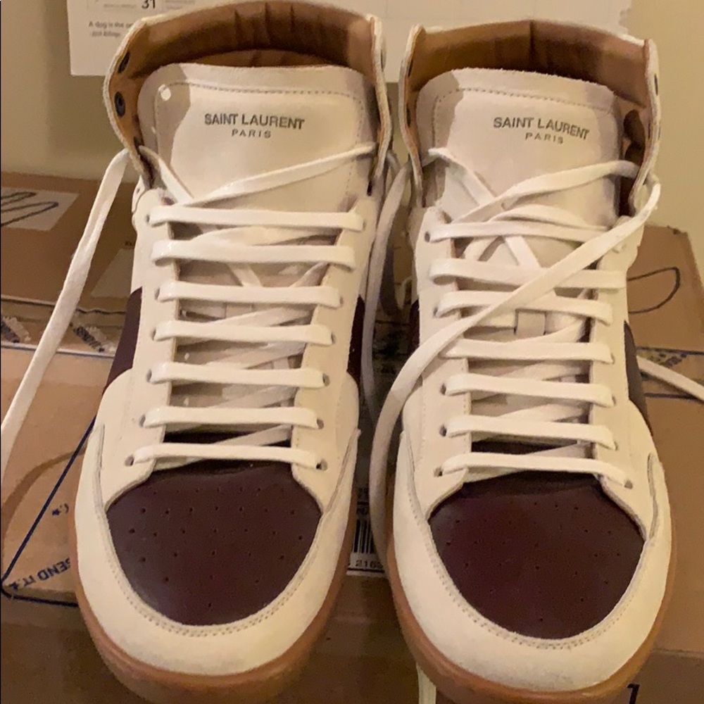 Authentic Saint Laurent Hightops - image 1